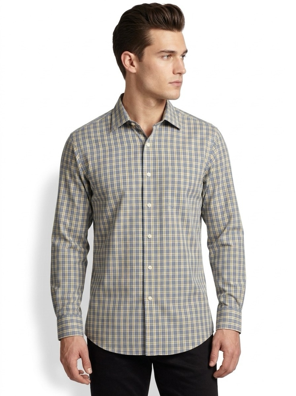 Brooks Brothers Regent oxford strip mens shirt. Size 15.5 - 35, 100% cotton